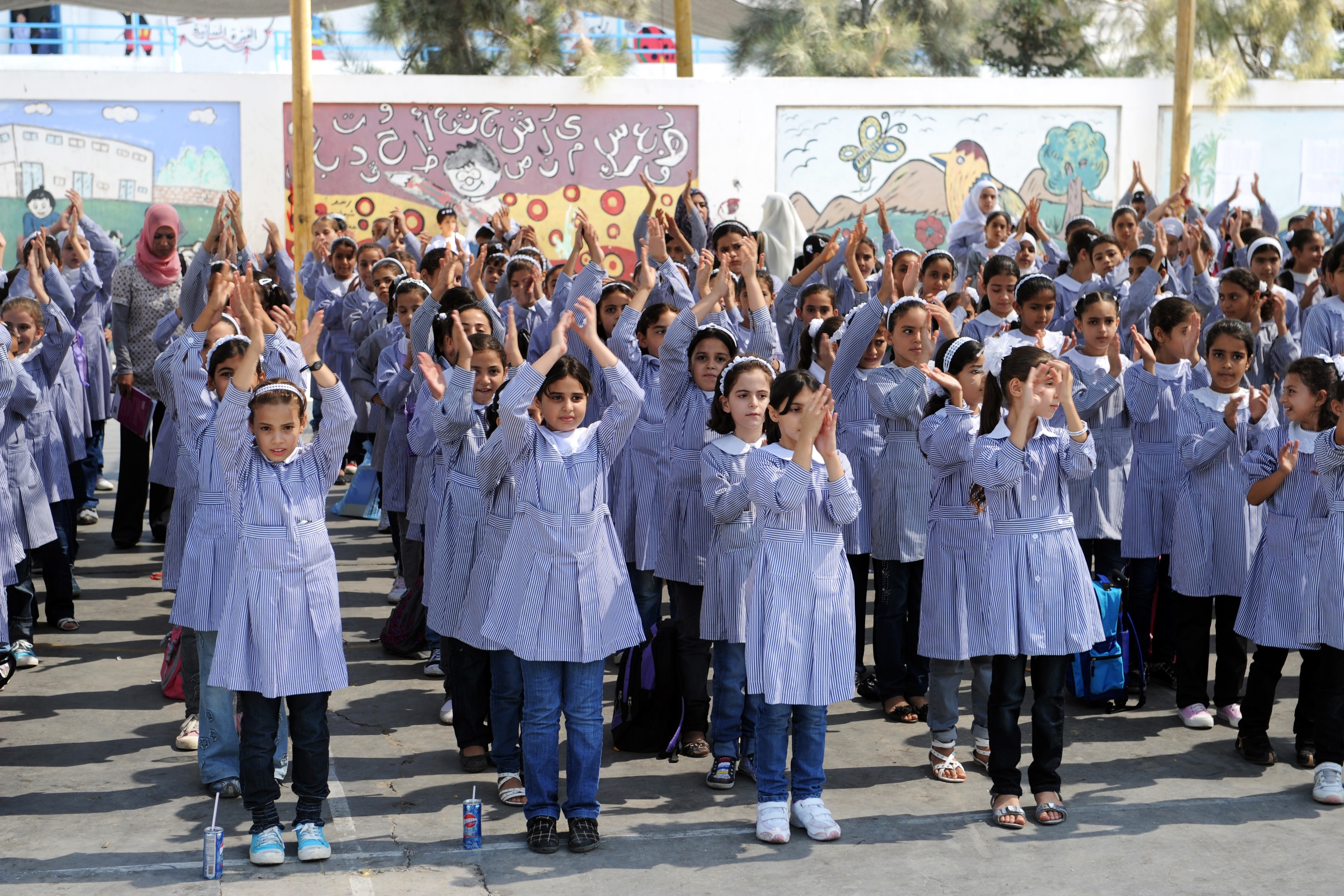 Students start this week their new 2023-2024 school year in Palestine